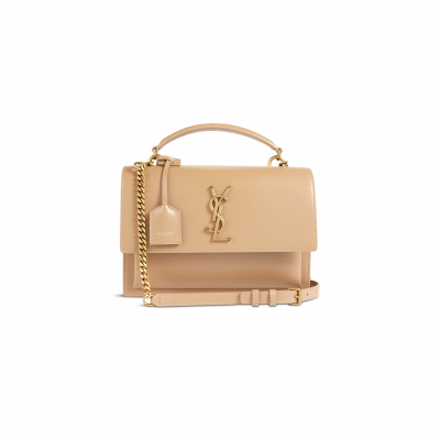 YSL SUNSET MEDIUM MONOGRAM LEATHER 3615092446000 (25*18*5cm)
